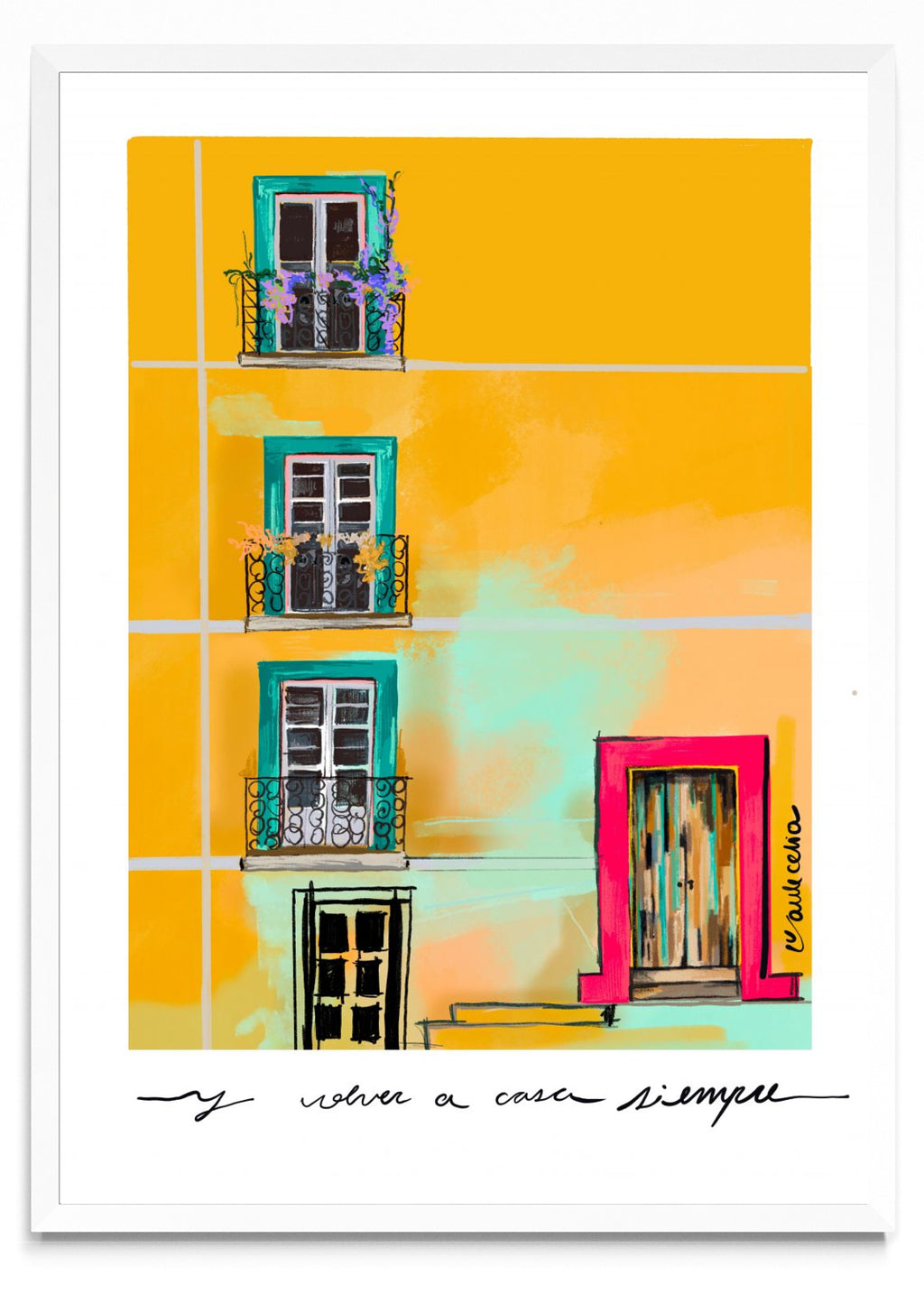 Y volver a casa siempre - Retrato BL