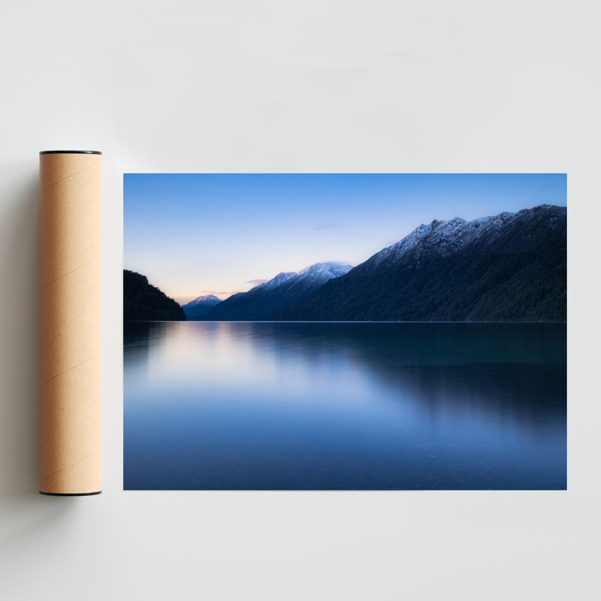 Atardecer en Correntoso. - Paisaje Solo print