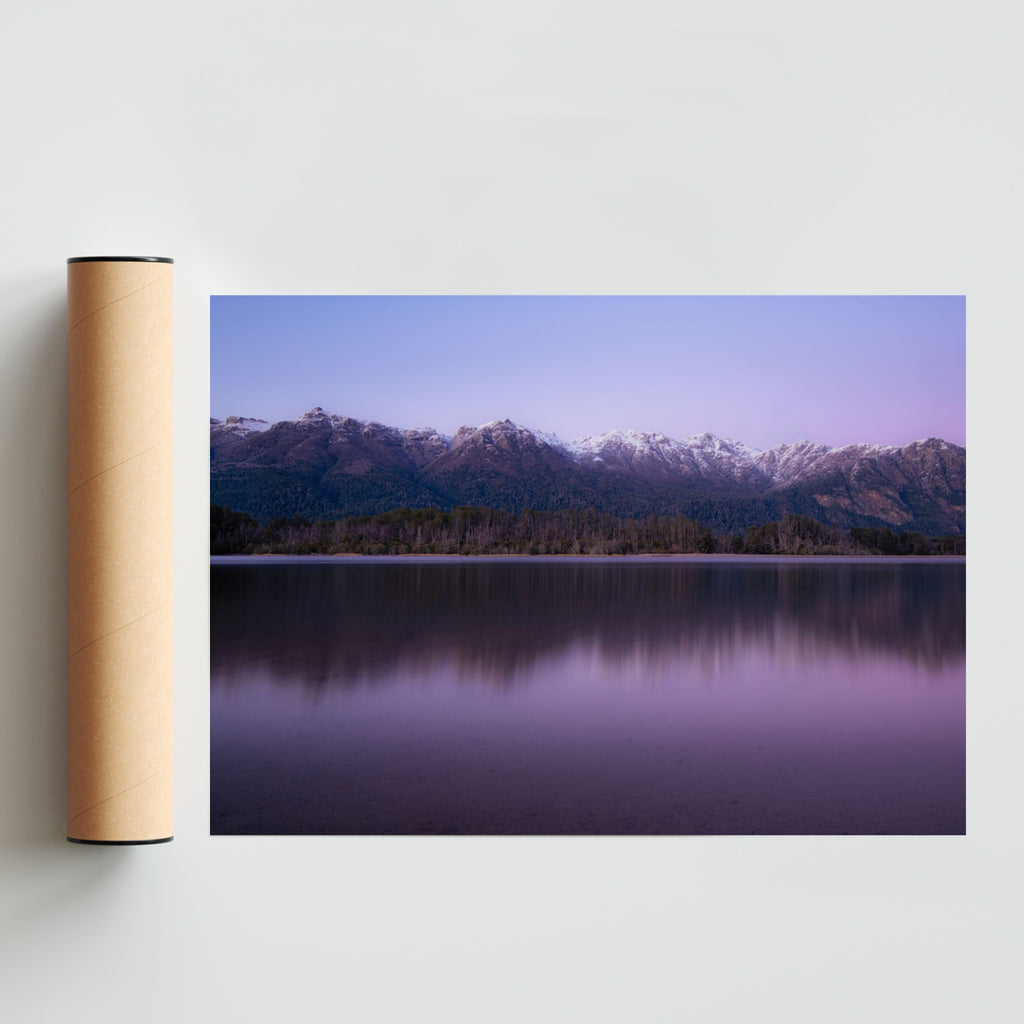 Antes que comience el dia. - Paisaje Solo print