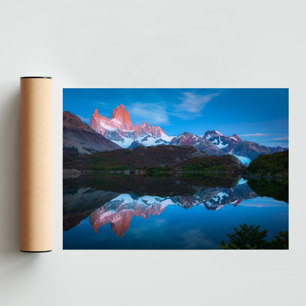 Amanecer reflejado. - Paisaje Solo print