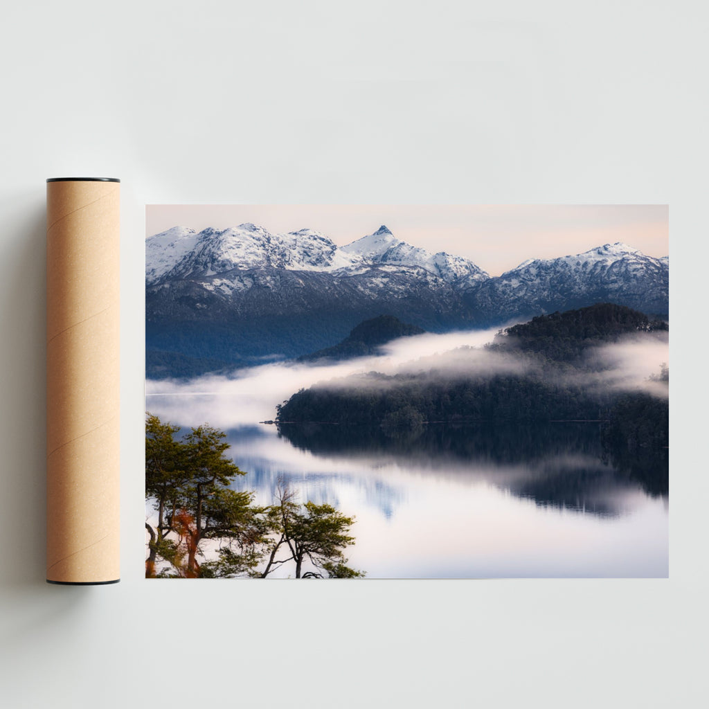 Entre brumas. - Paisaje Solo print