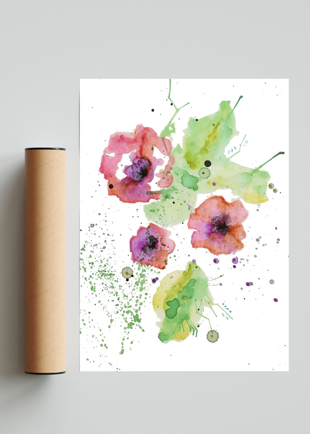Flores - Retrato solo print