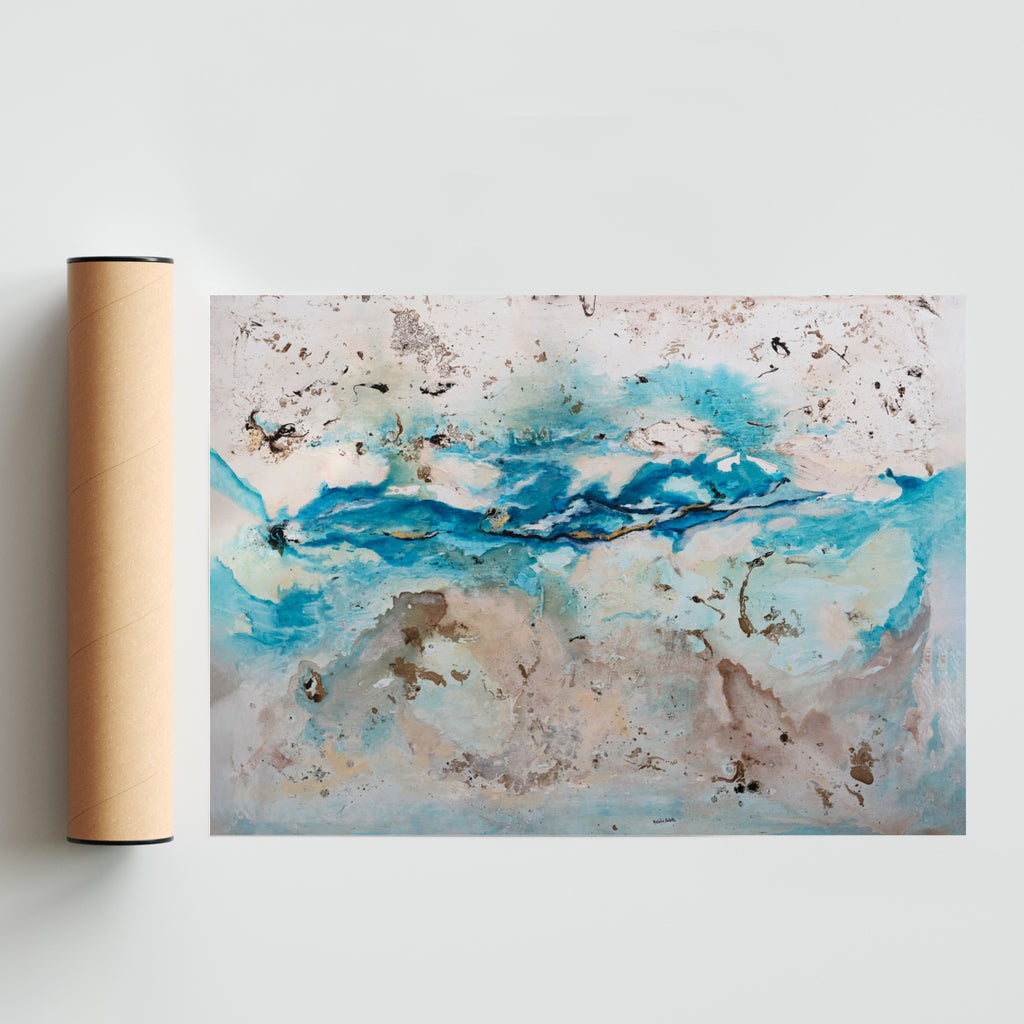 Fondo de marea - Paisaje Solo print