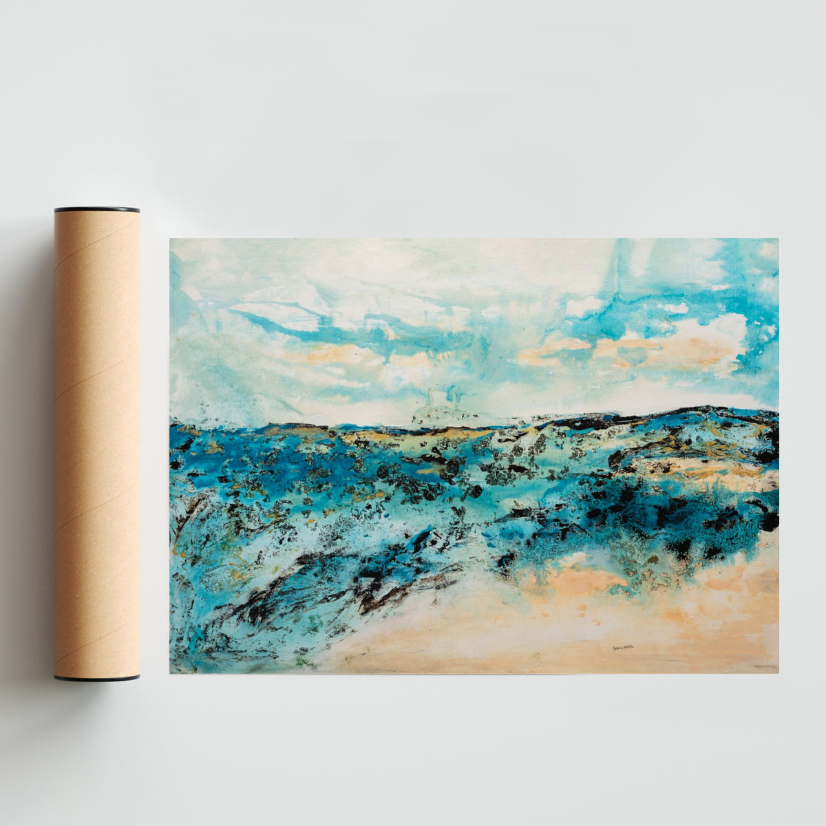 Paisaje II - Paisaje Solo print