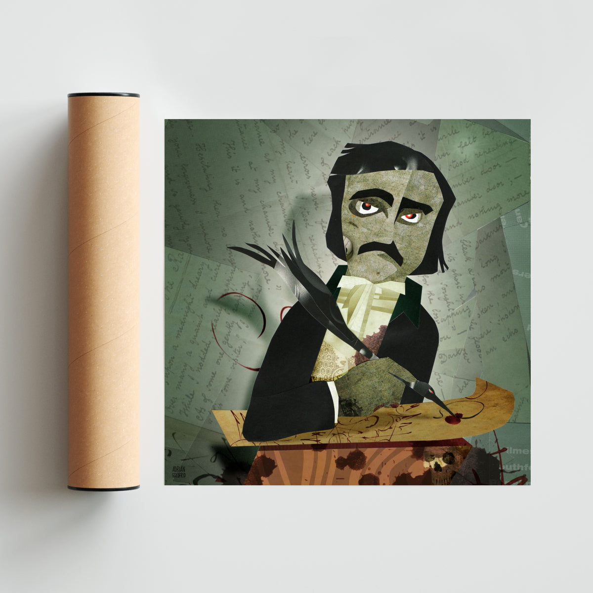 Poe - Cuadrado solo print