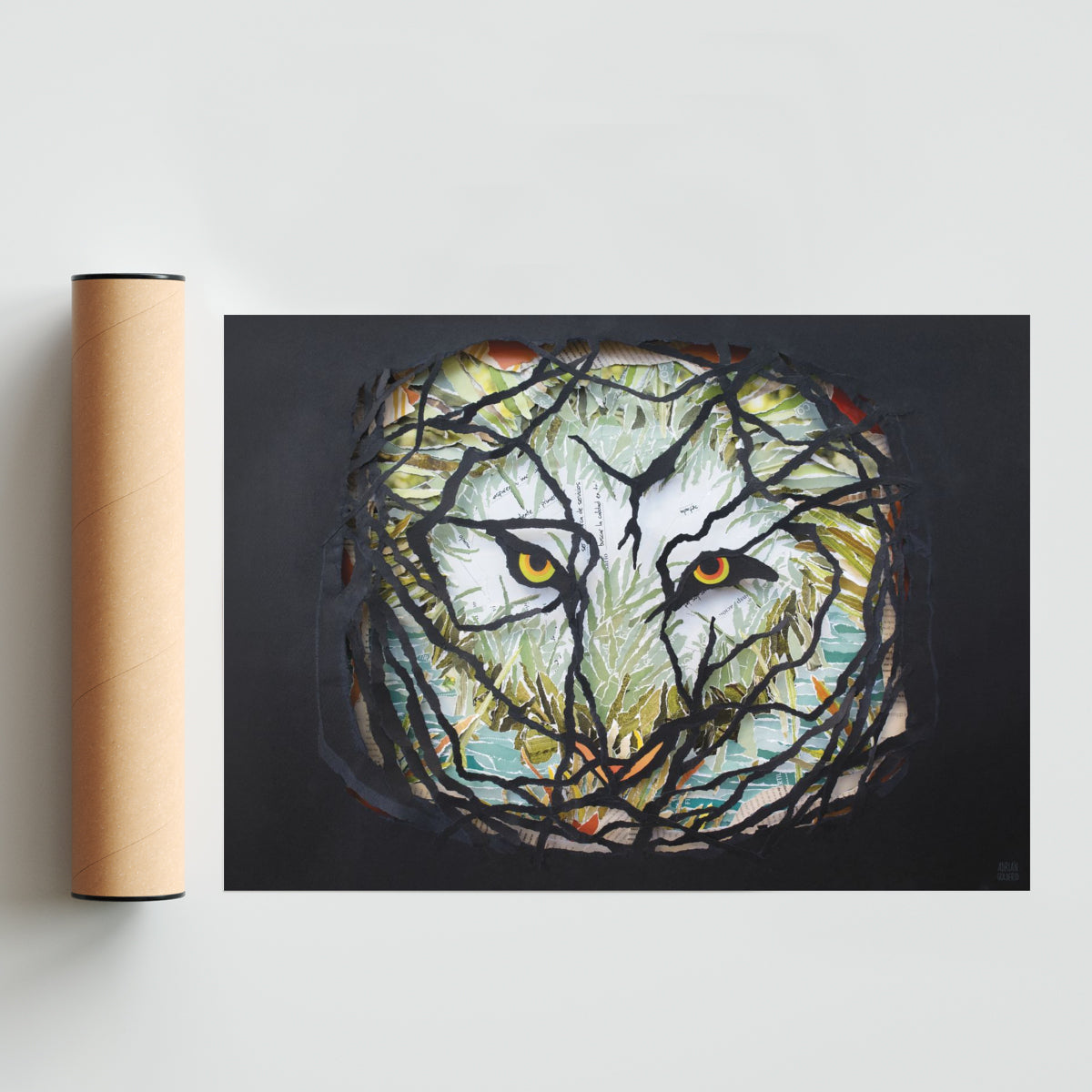 Como hacen los tigres - Paisaje Solo print