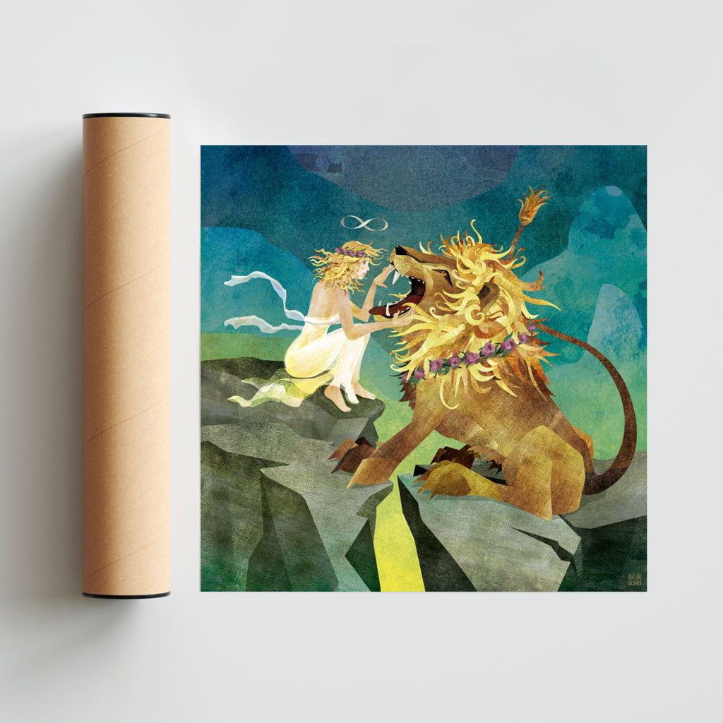 La fuerza - Cuadrado solo print