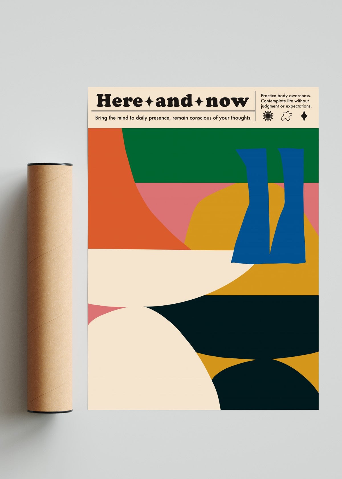Here and now - Retrato solo print