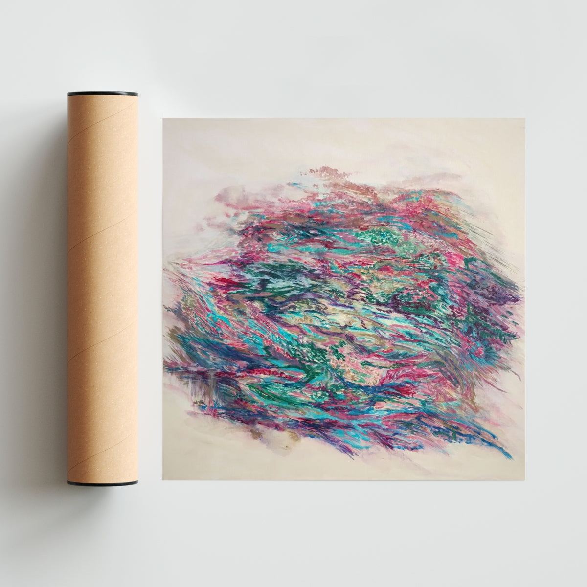Tierra - Cuadrado solo print