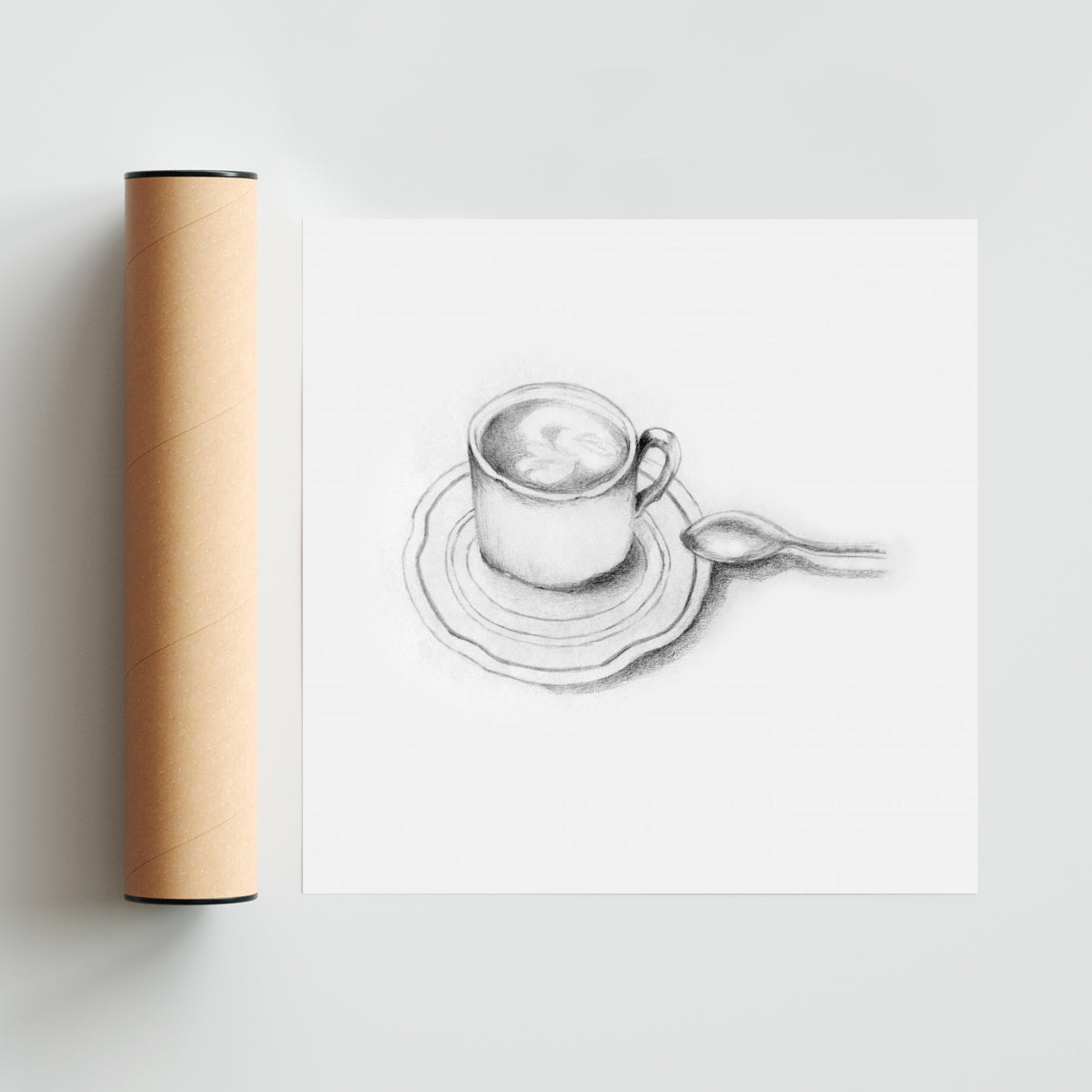 Taza de café - Cuadrado solo print