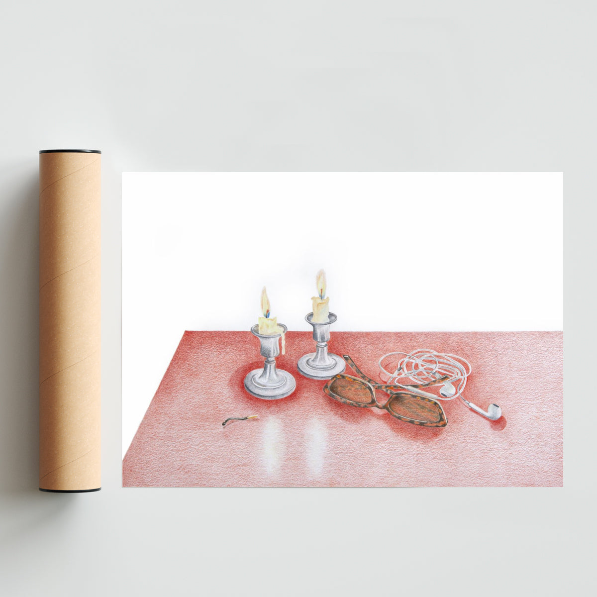 Velas - Paisaje Solo print