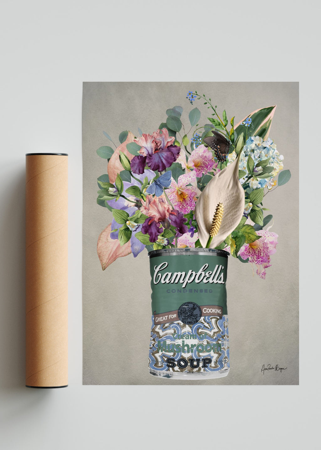 Campbell´s Rivoli - Retrato solo print