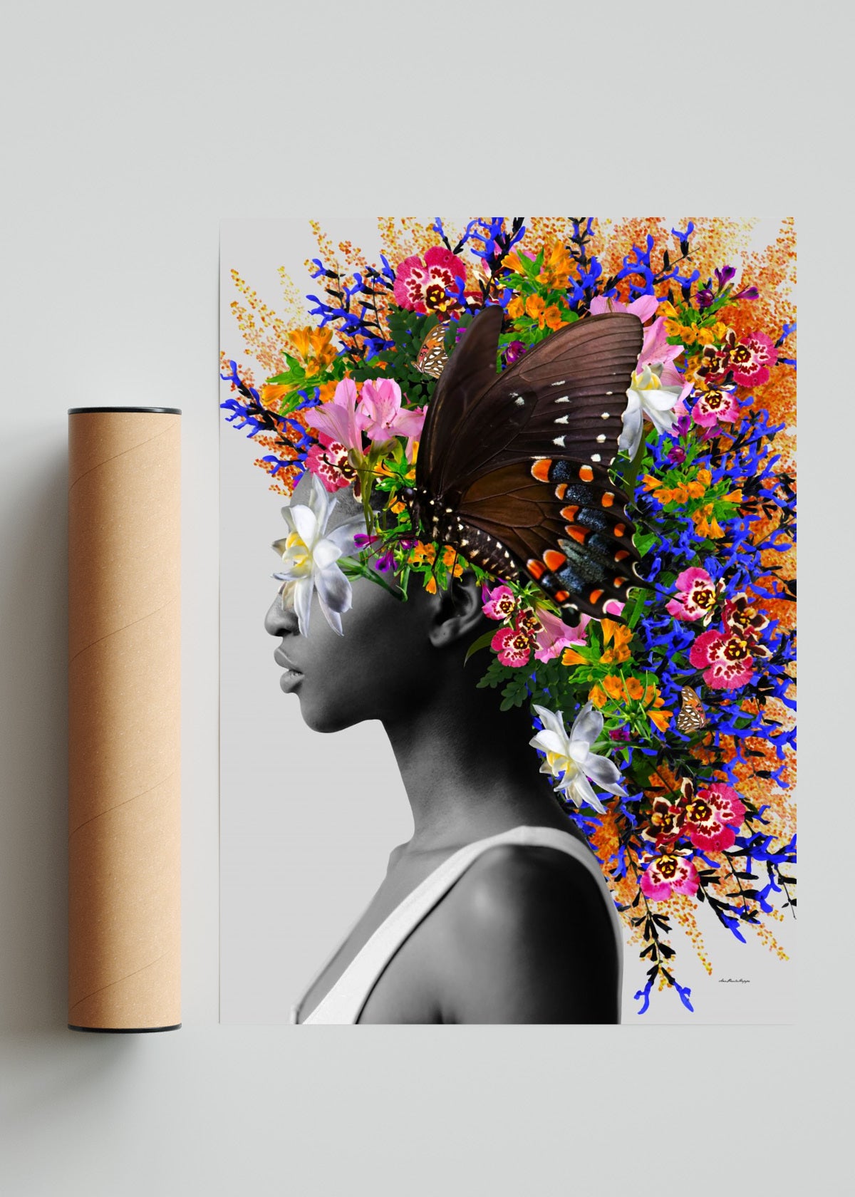 Samba de Verão - Retrato solo print