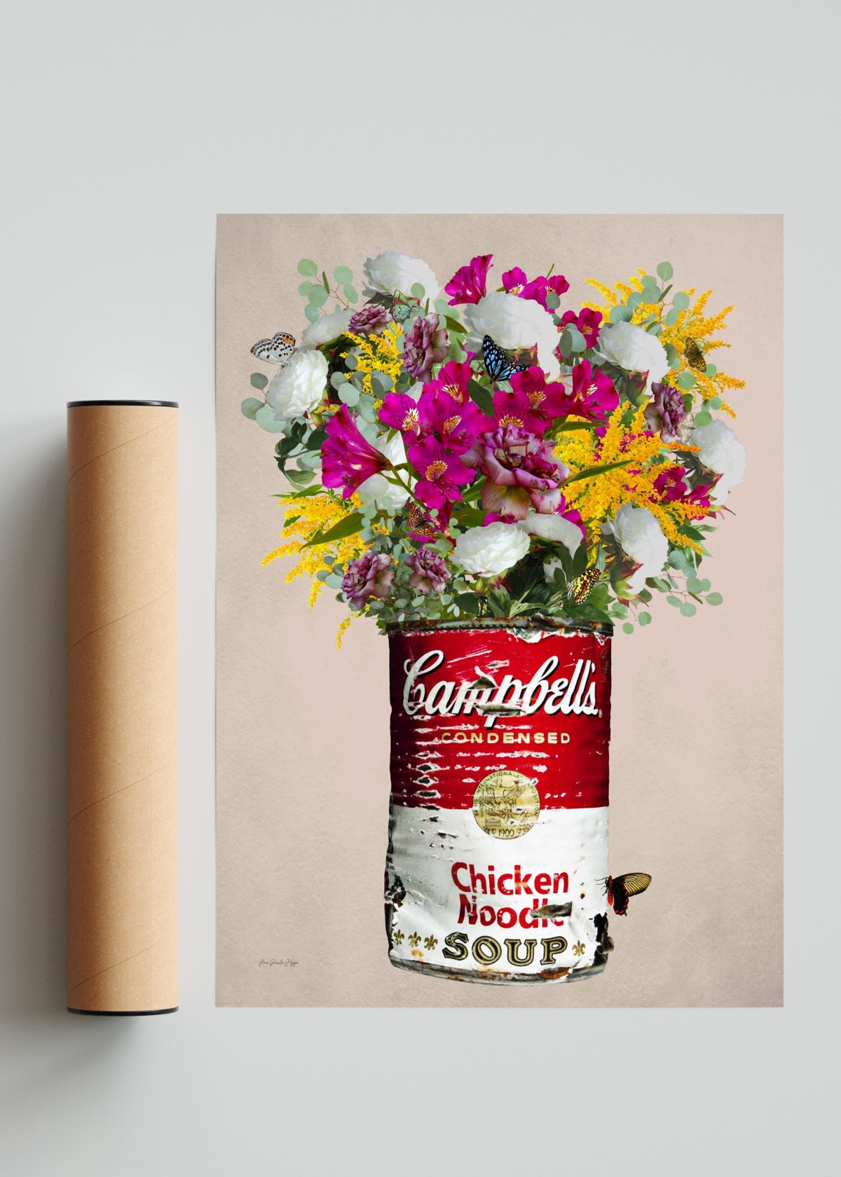 Campbell´s Vintage - Retrato solo print