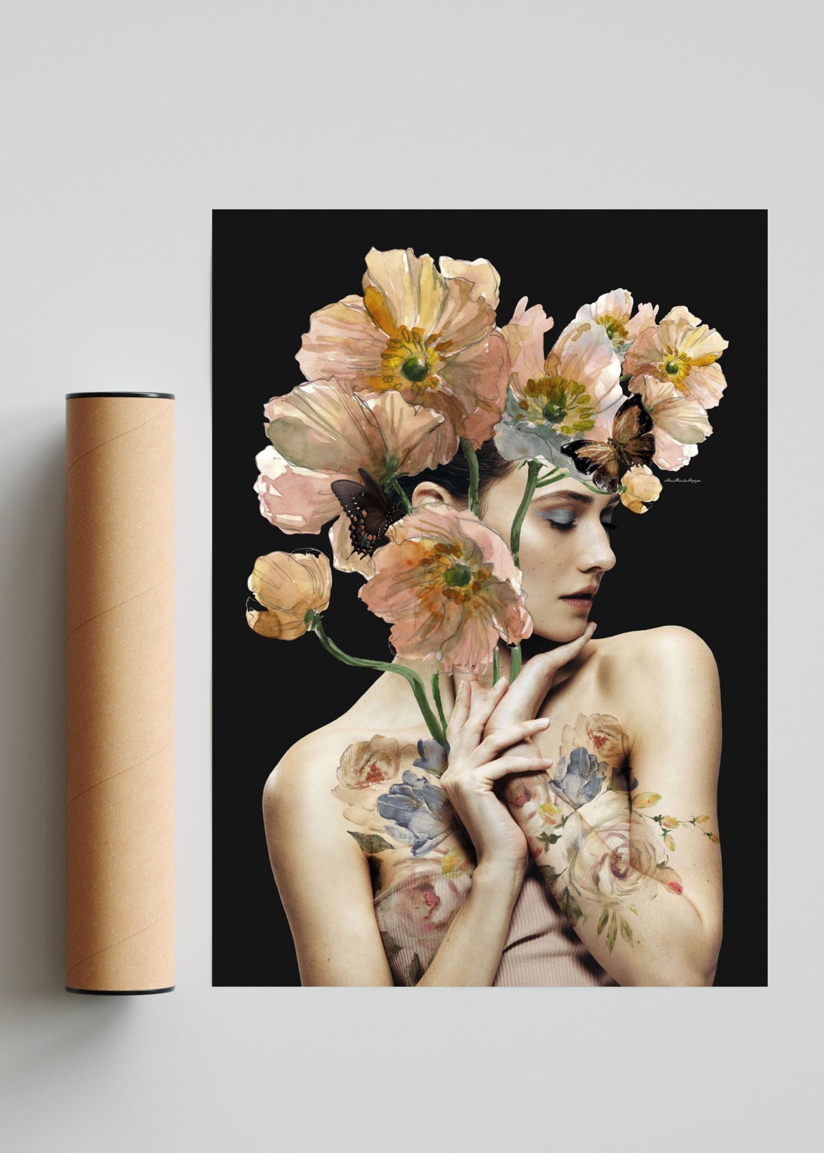 Autumn Leaves - Retrato solo print