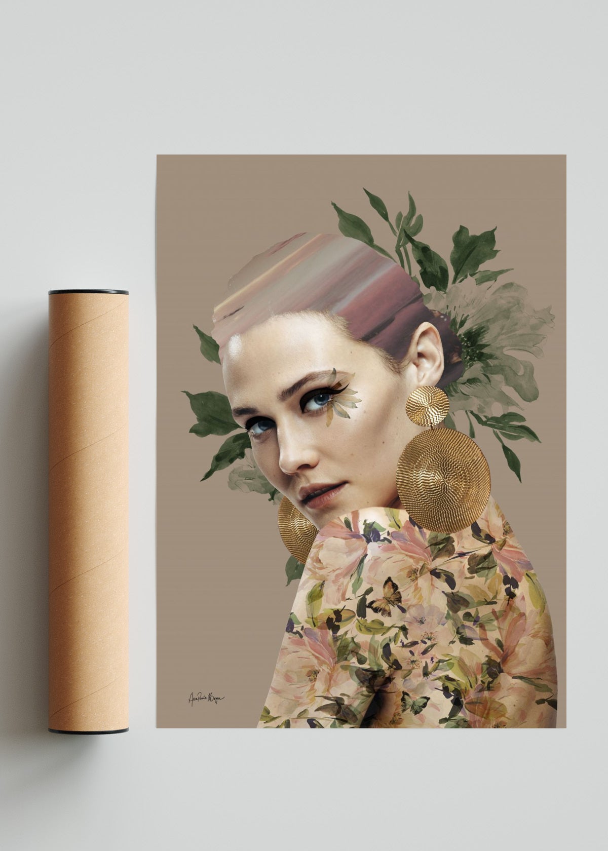 Florence - Retrato solo print