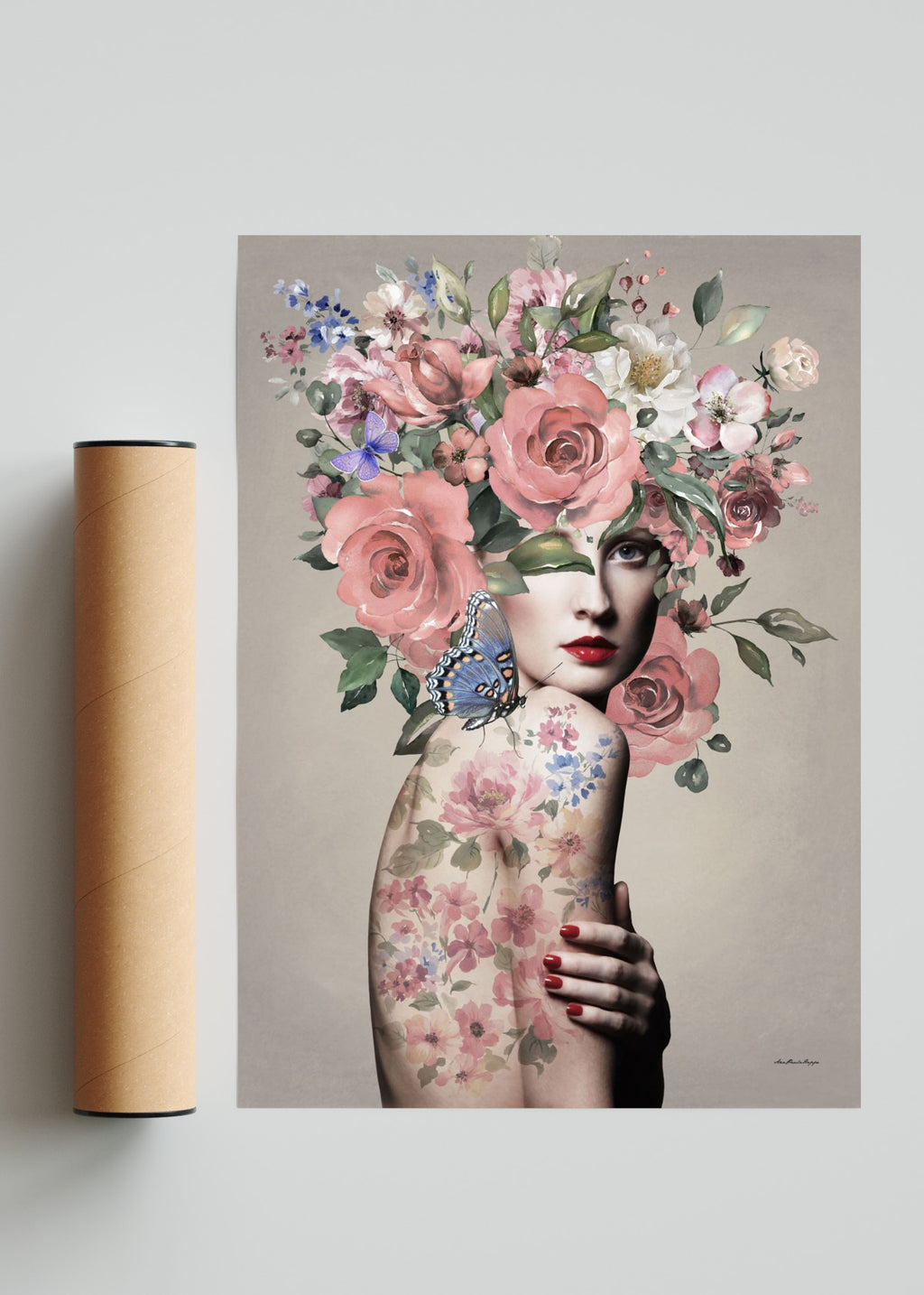 Karin Hoppe - Retrato solo print
