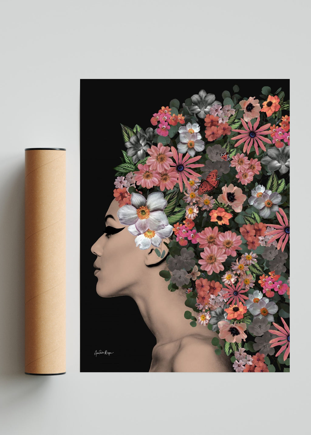 Naomi - Retrato solo print