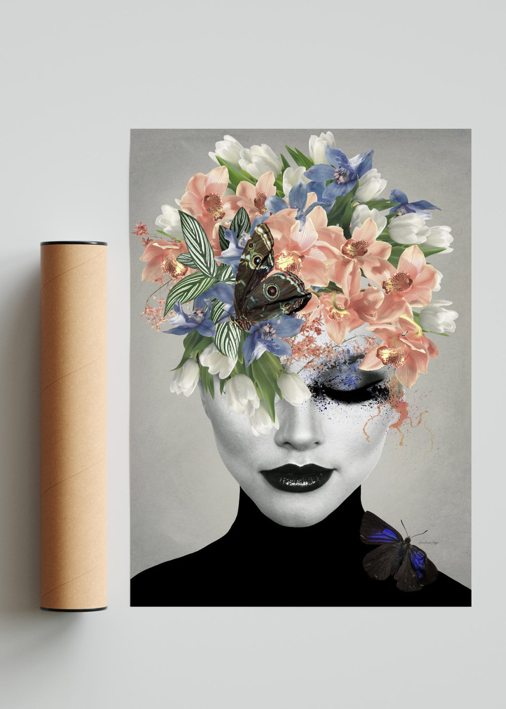 Spring in London - Retrato solo print