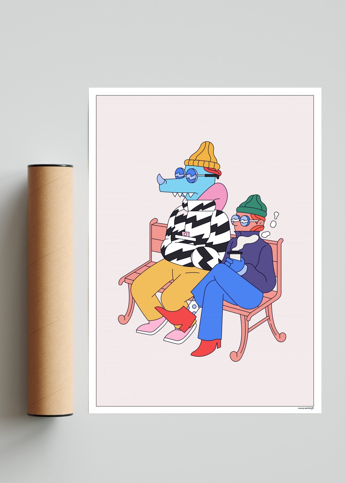 Break - Retrato solo print
