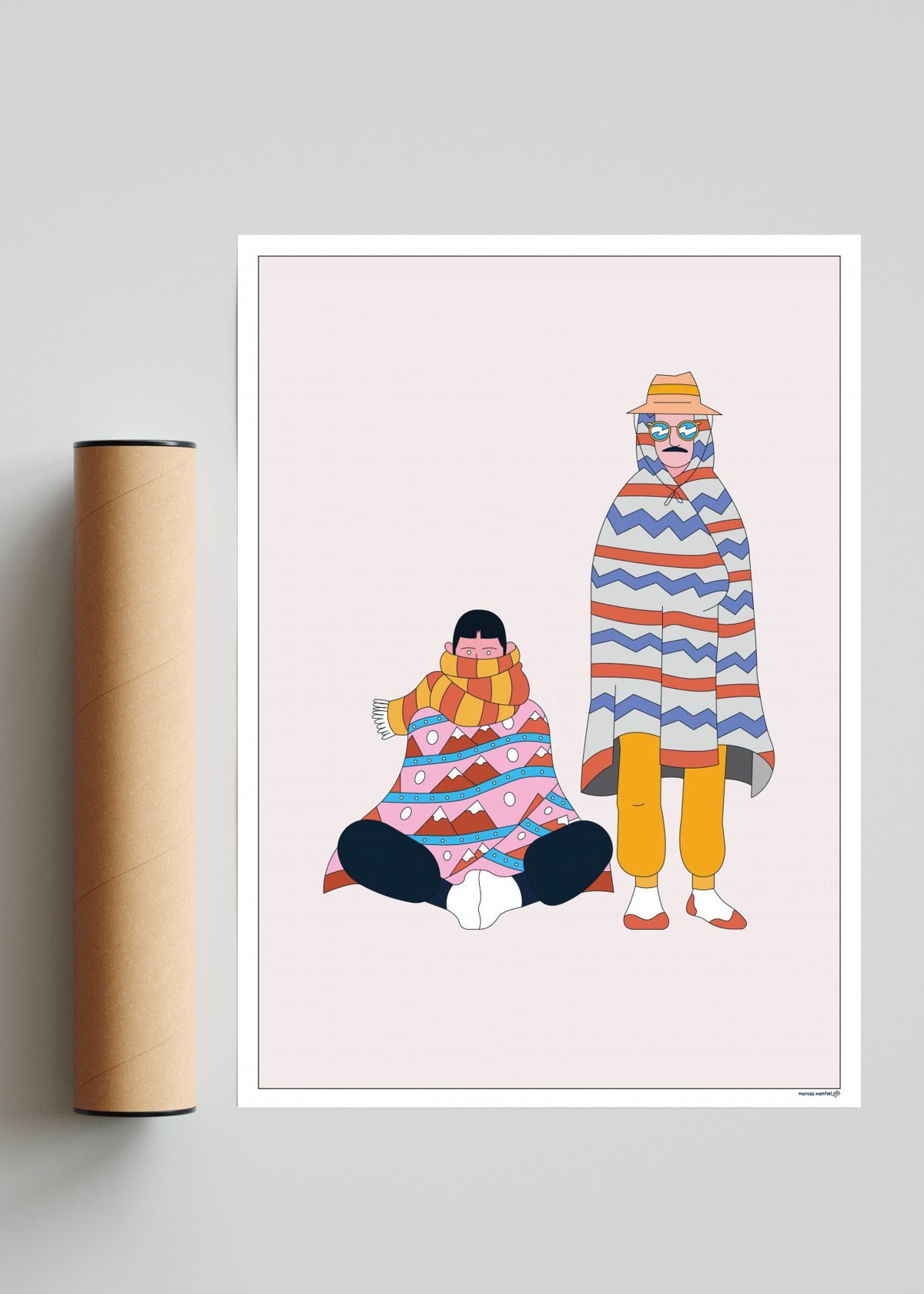Cold - Retrato solo print