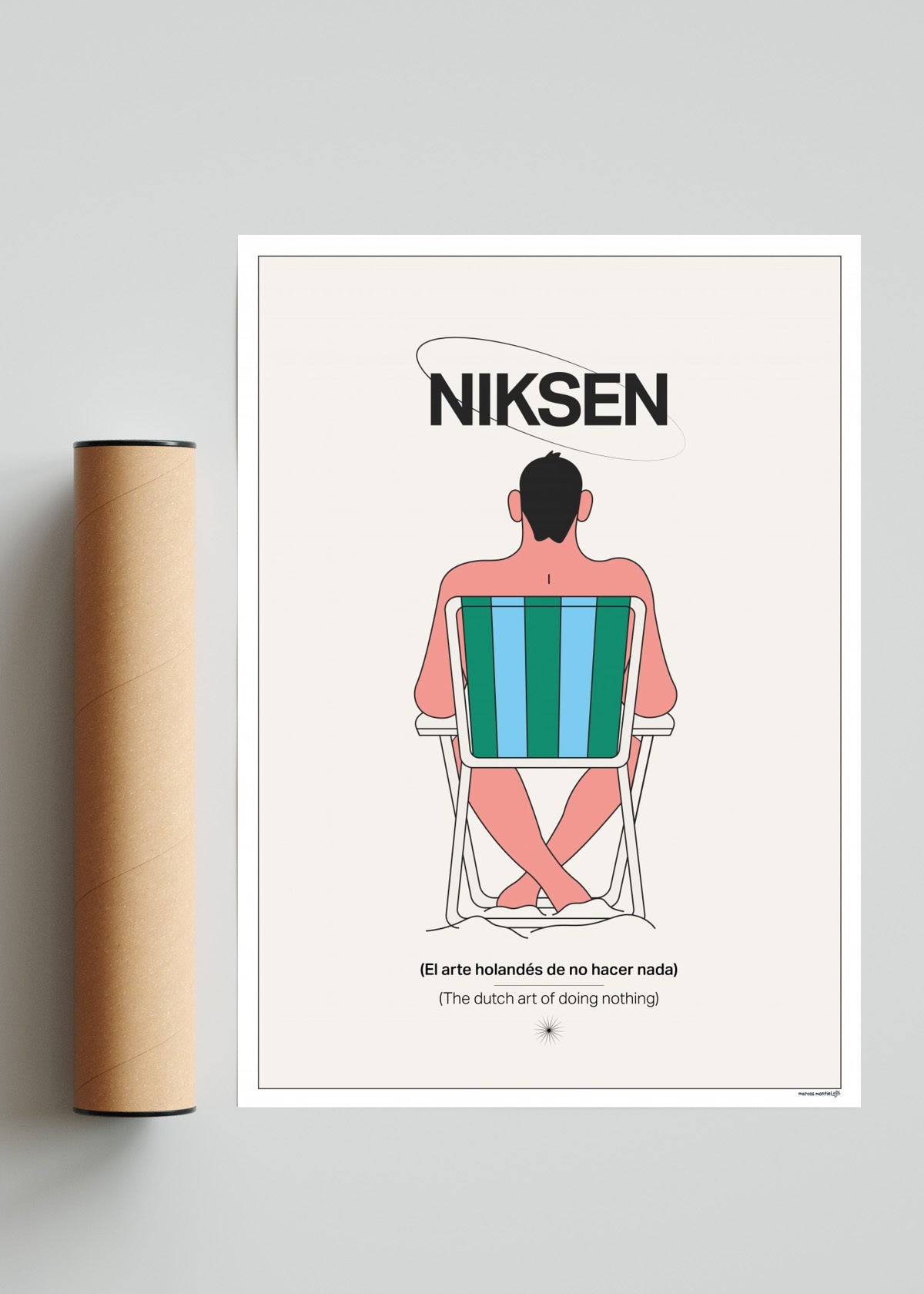 Niksen - Retrato solo print