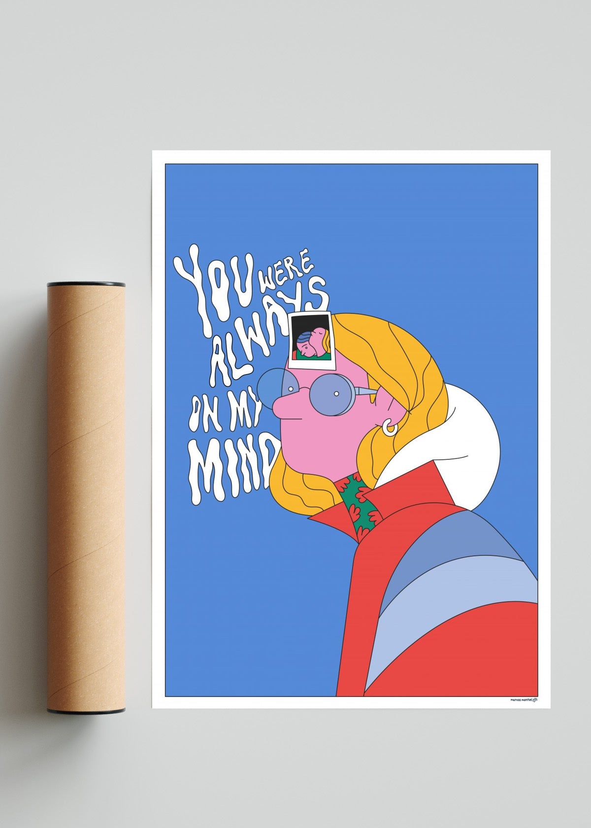 Always on my mind - Retrato solo print