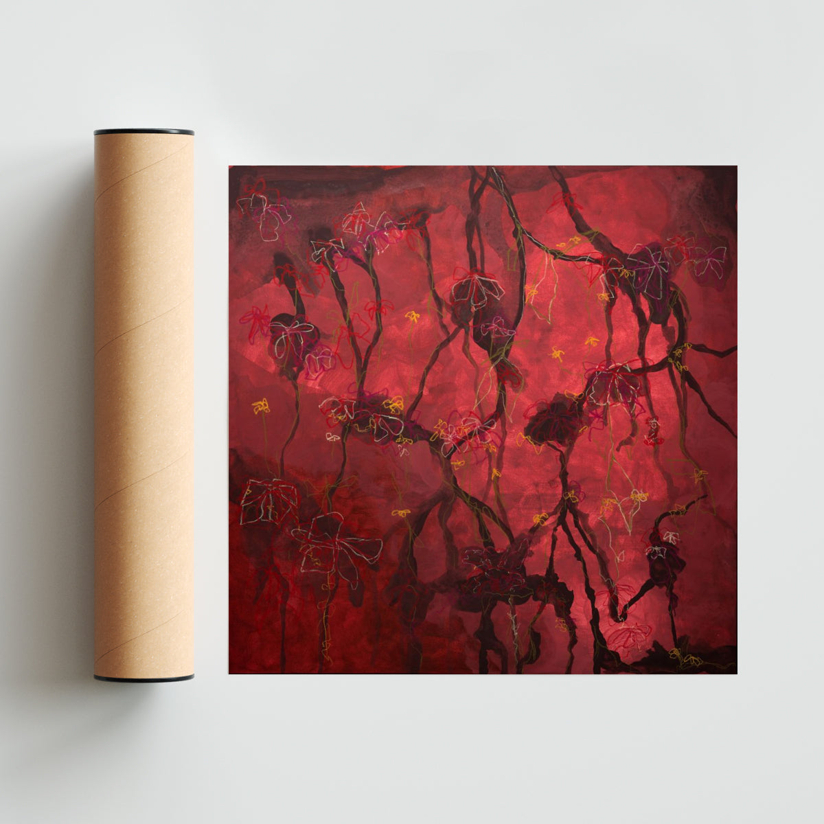 A Contraluz - Cuadrado solo print
