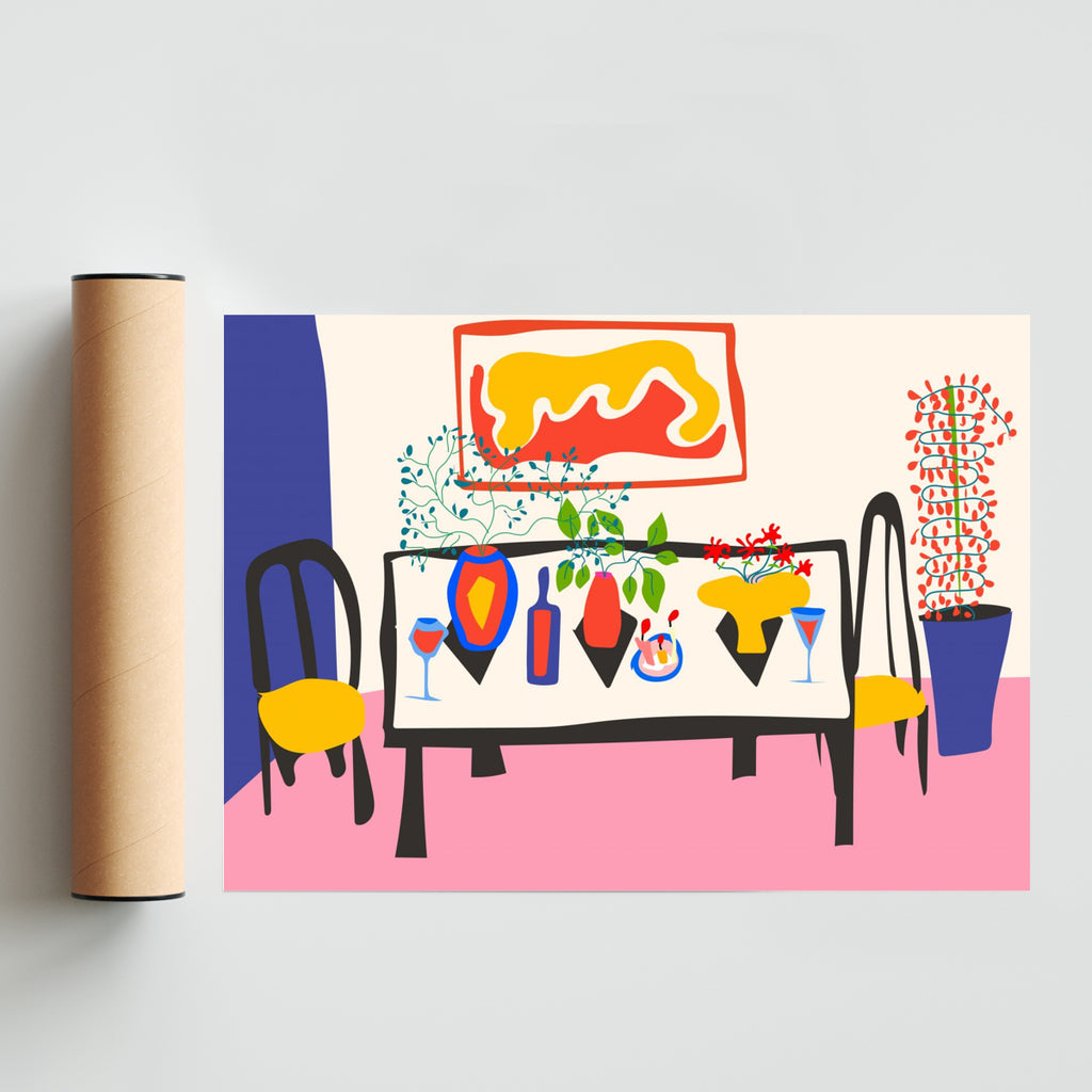 COMEDORE - Paisaje Solo print