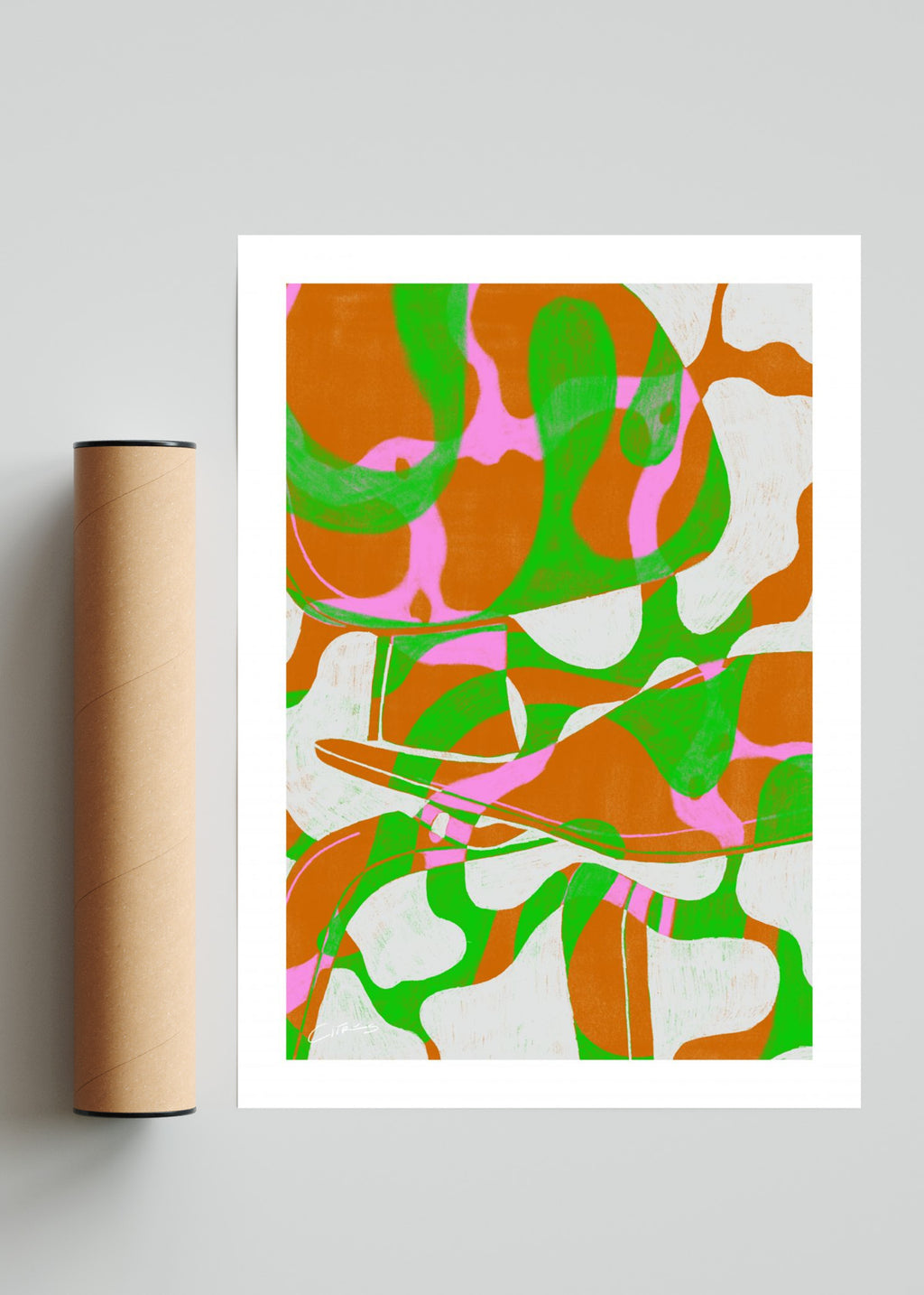 Plywood group - Retrato solo print