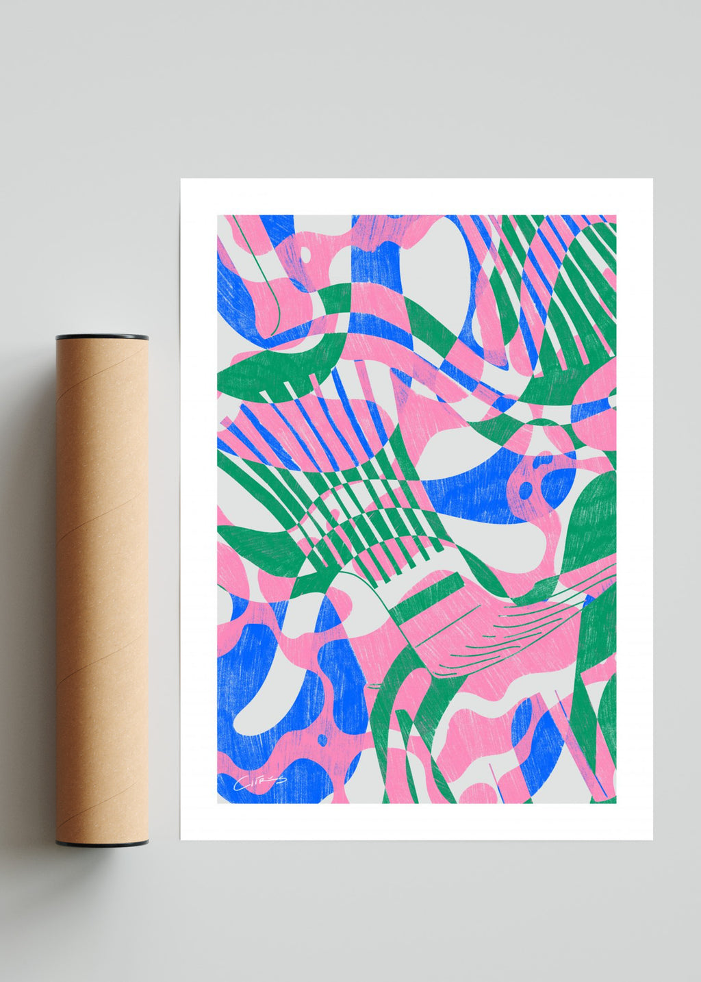 Monobloc - Retrato solo print