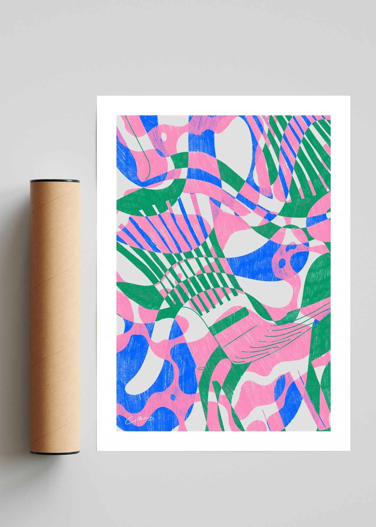 Monobloc - Retrato solo print