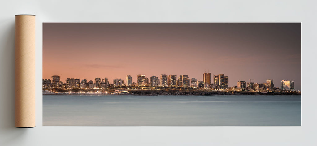Skyline mar del Plata - Pano H Solo print