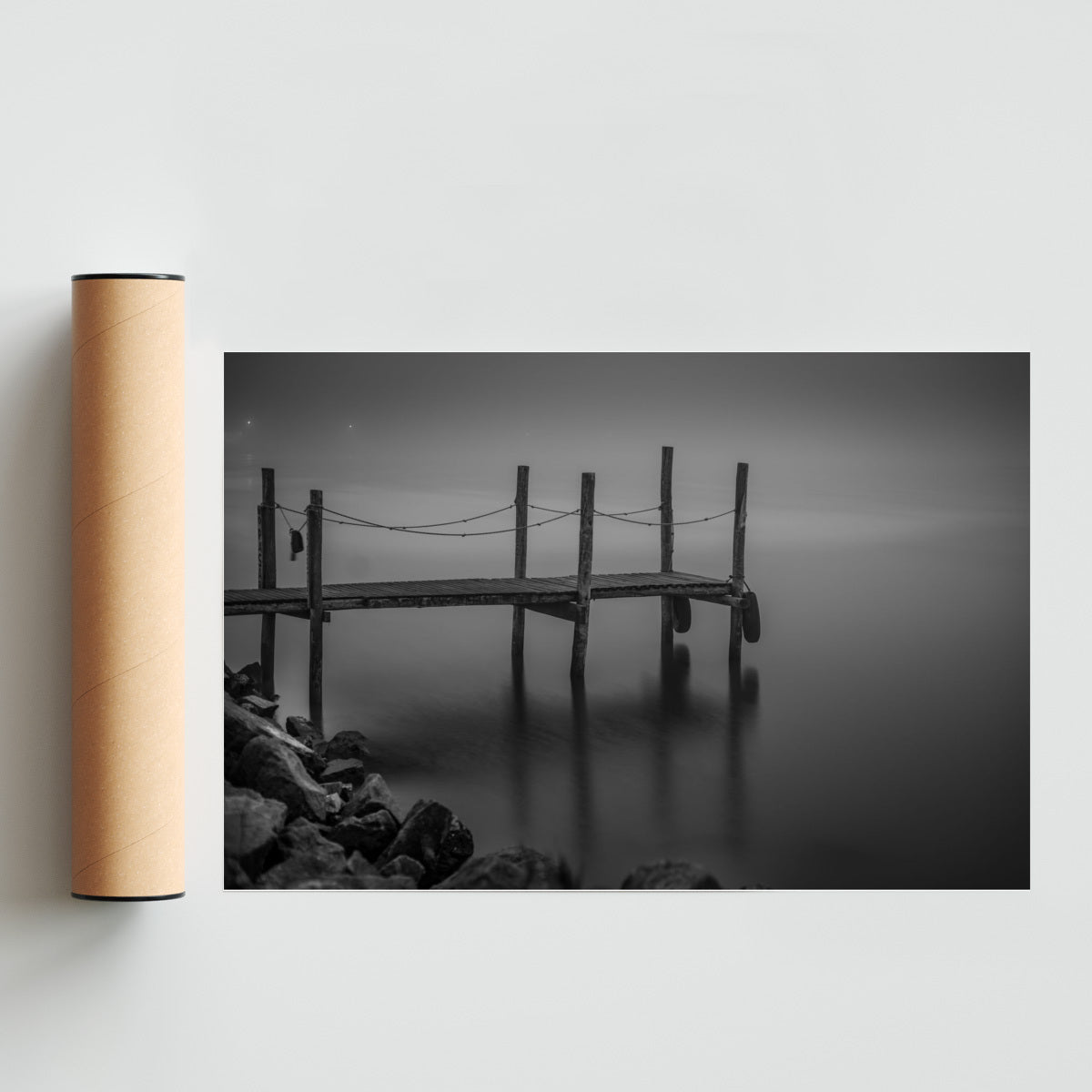 Niebla en la laguna - FotoH solo print
