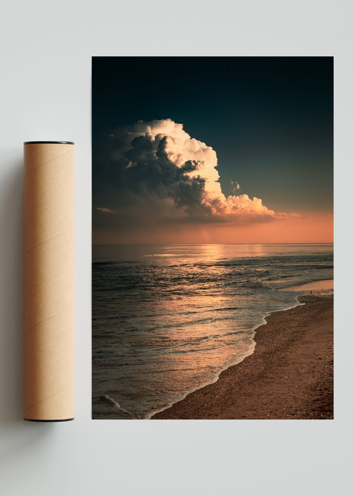 Atardecer en mar del Sud - FotoV Solo print