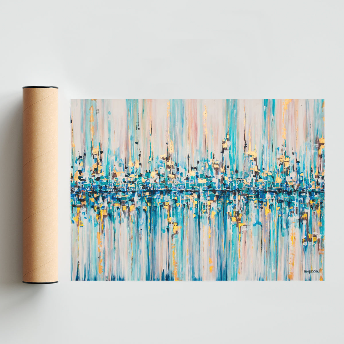 Reflejo - Paisaje Solo print