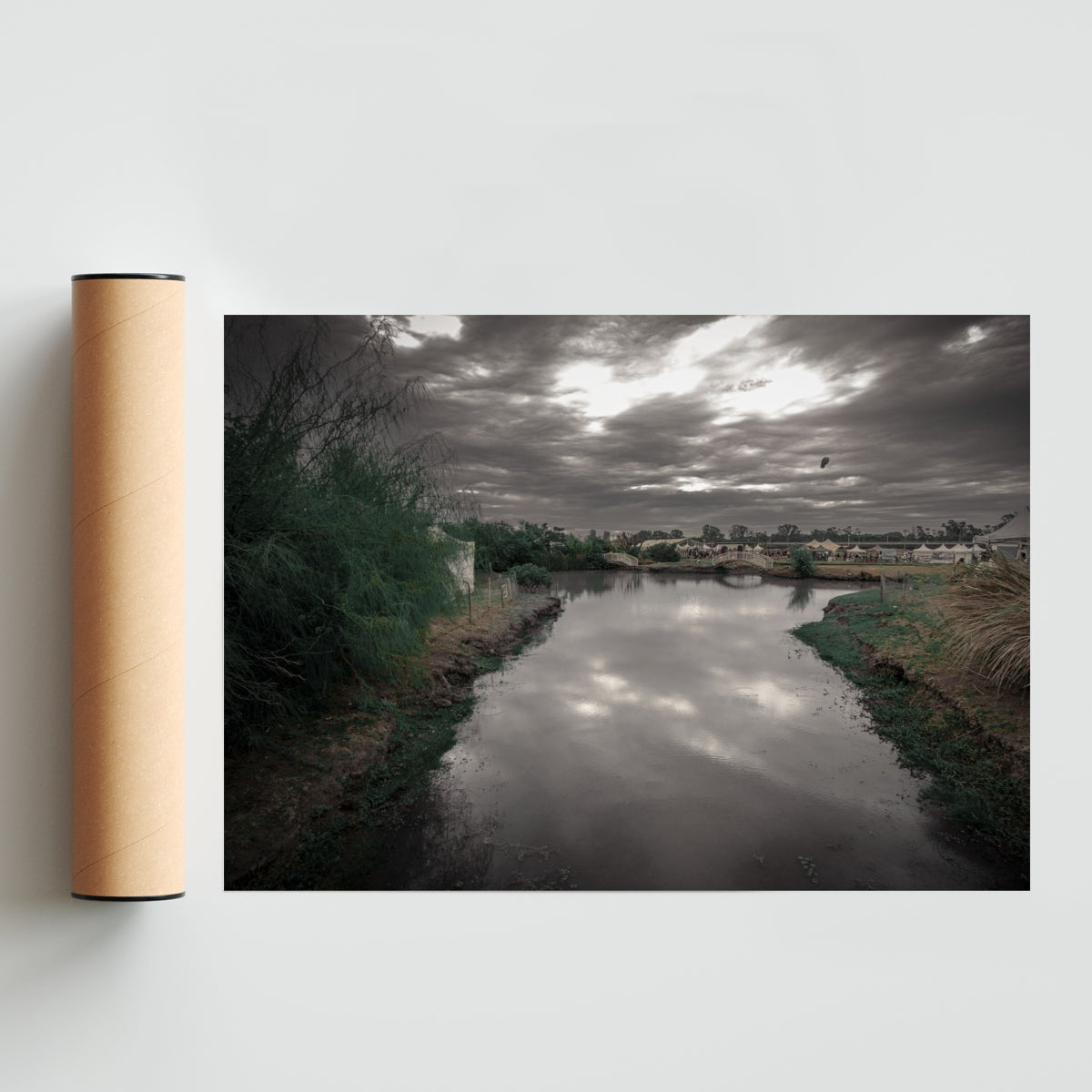 Tardes - Paisaje Solo print