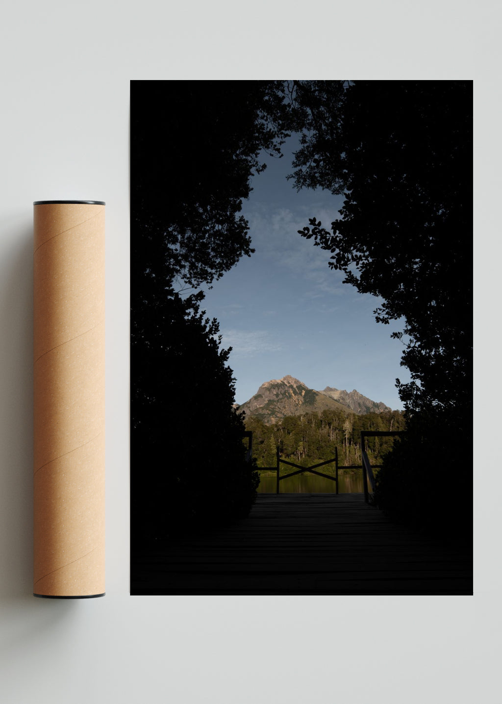 Ventana natural a un paraíso. - FotoV Solo print