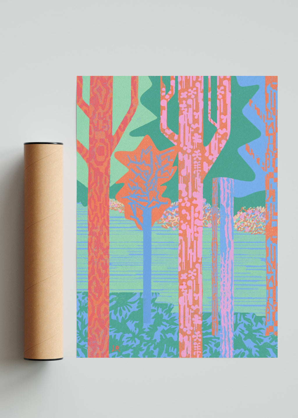 Bosque - Retrato solo print