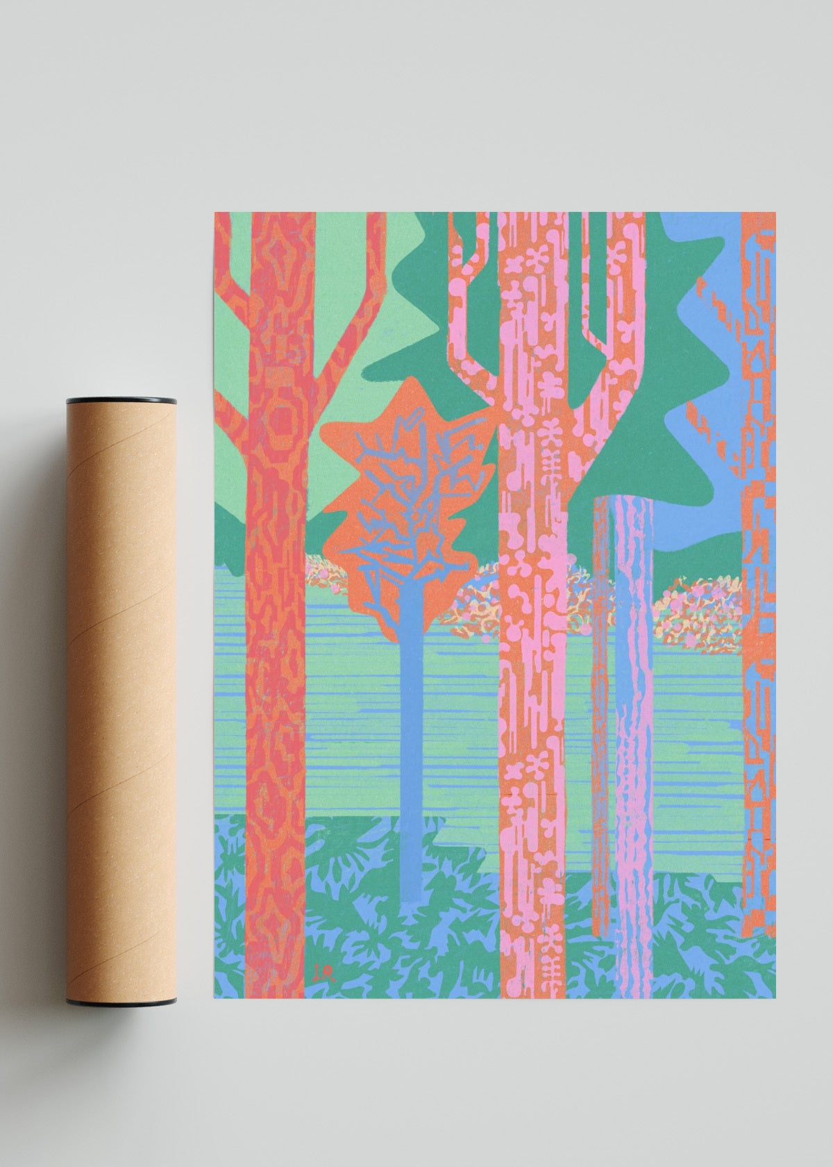 Bosque - Retrato solo print
