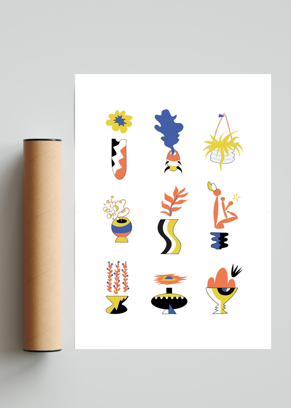 Cactus y sucus - Retrato solo print
