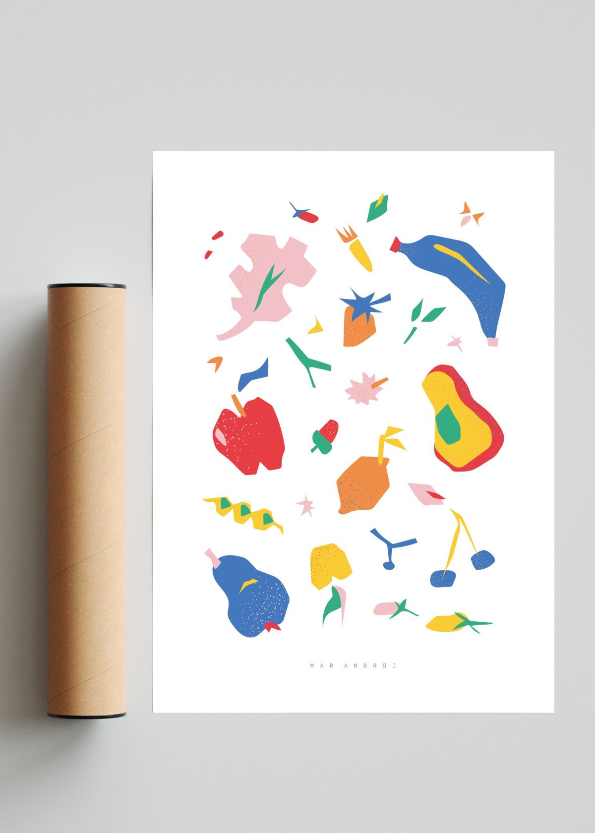 Frutiverdus - Retrato solo print