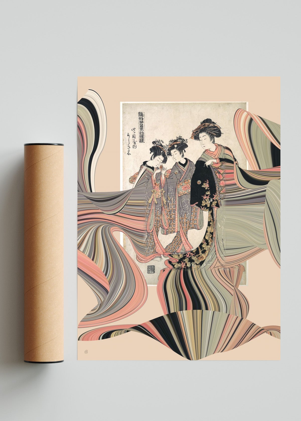 Appropriation Japan 1 - Retrato solo print