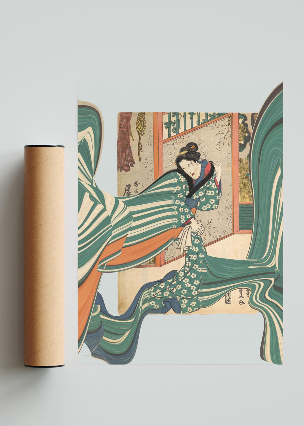 Appropriation Japan 2 - Retrato solo print