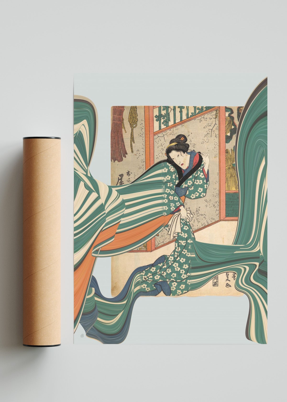 Appropriation Japan 2 - Retrato solo print