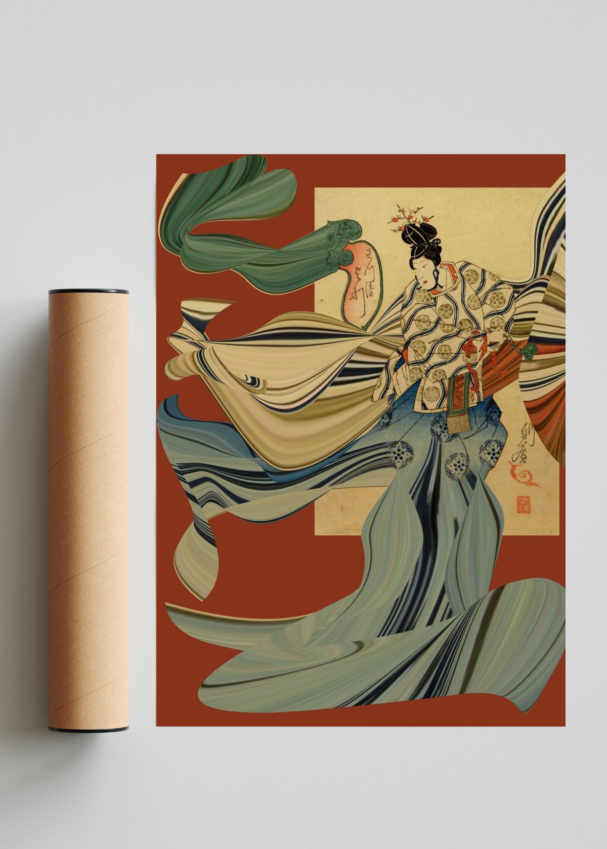 Appropriation Japan 5 - Retrato solo print