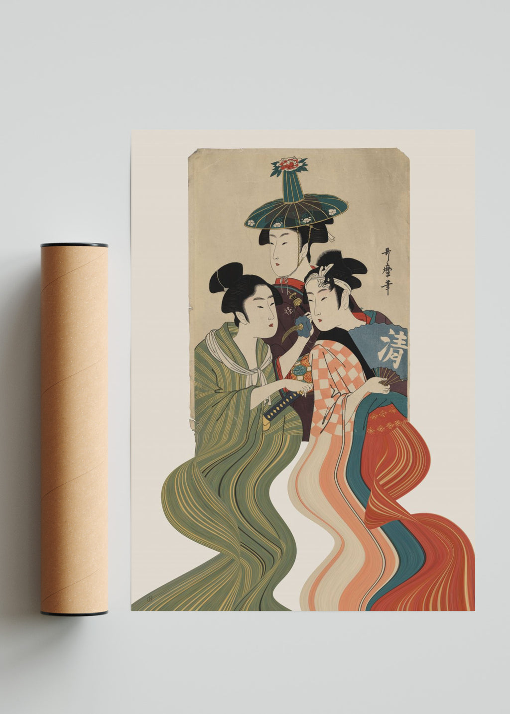 Appropriation Japan 7 - Retrato solo print