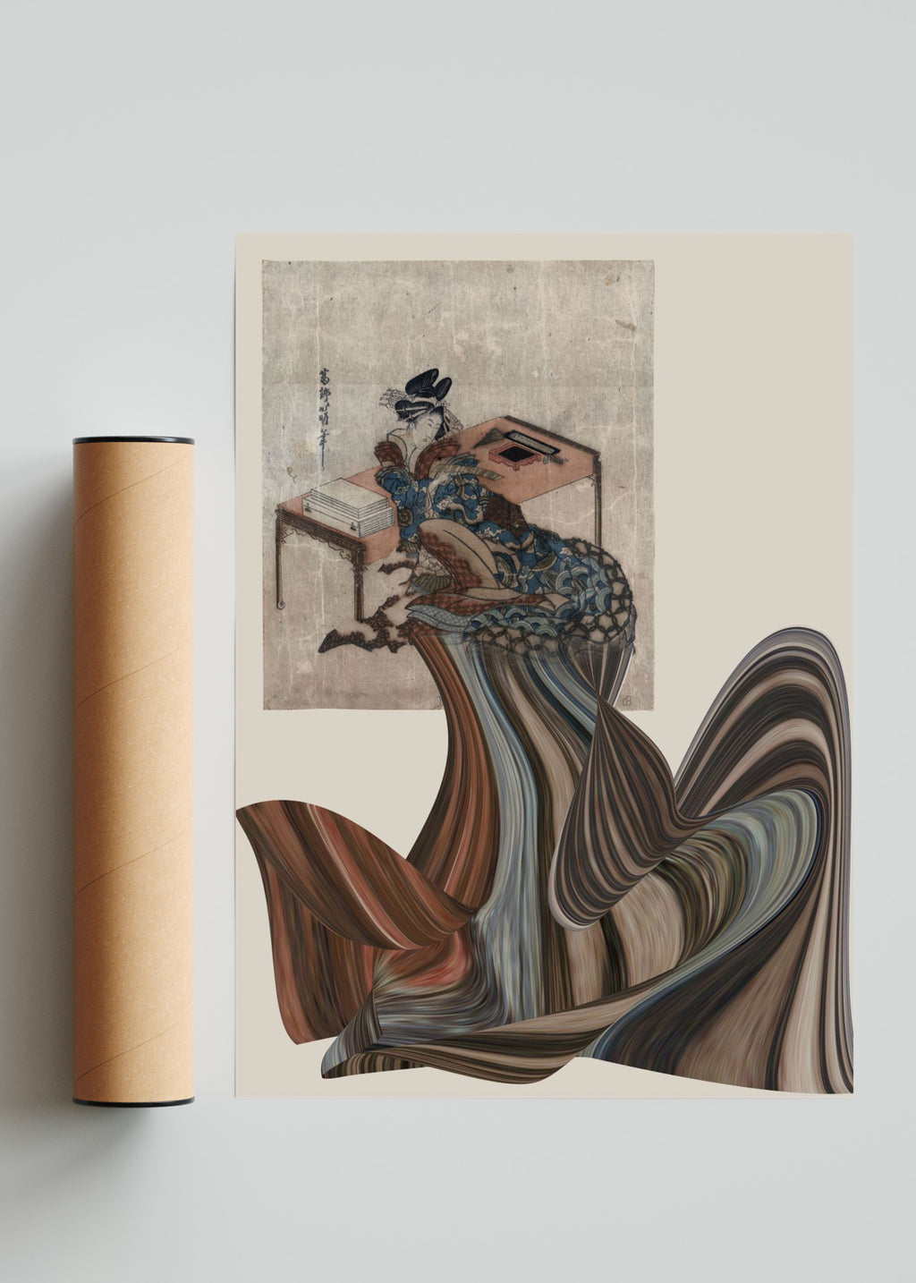 Appropriation Japan 10 - Retrato solo print