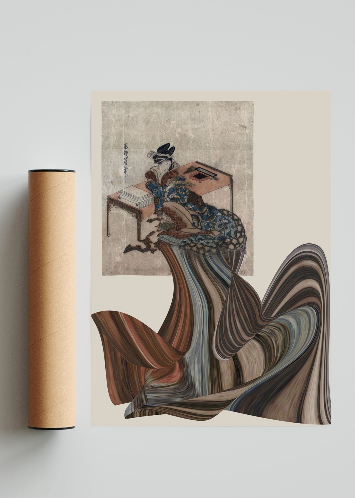 Appropriation Japan 10 - Retrato solo print