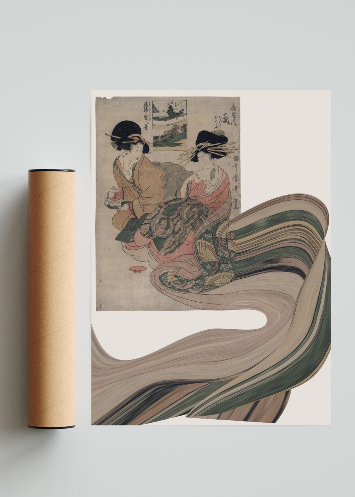 Appropriation Japan 12 - Retrato solo print